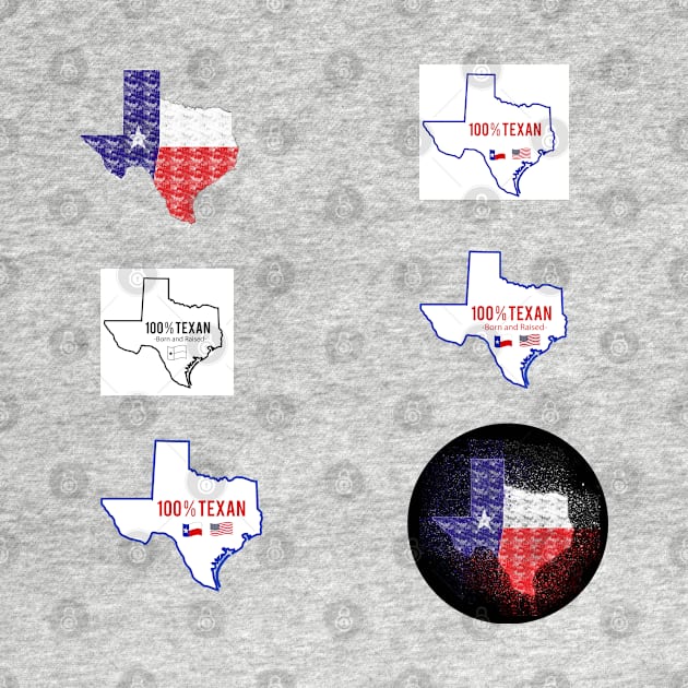 Texas Proud Design Pattern by MidnightSky07